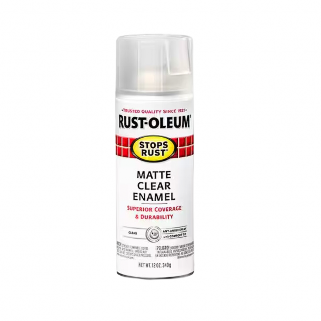 Rustoleum Clear Matte Enamel