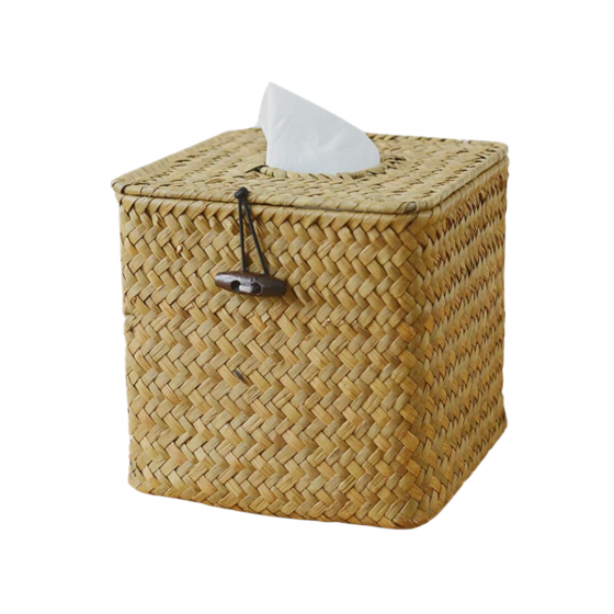 Seagrass Tissue Box Cover