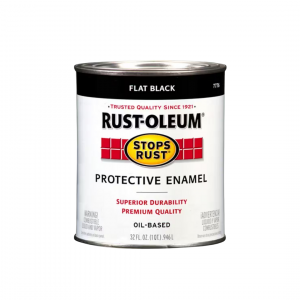 Rustoleum Flat Black Protective Enamel