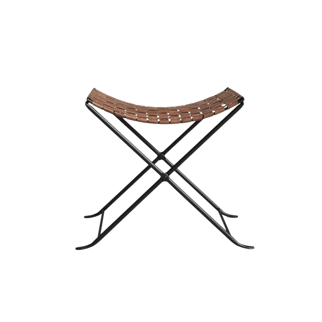 Augusta Iron Accent Stool