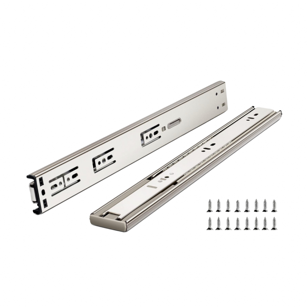 Silver Drawer Slides