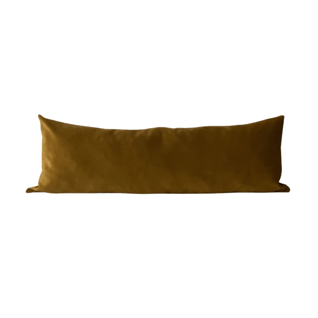 Dark Mustard Lumbar Pillow