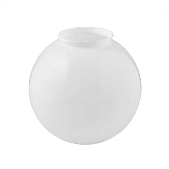White Glass Globe