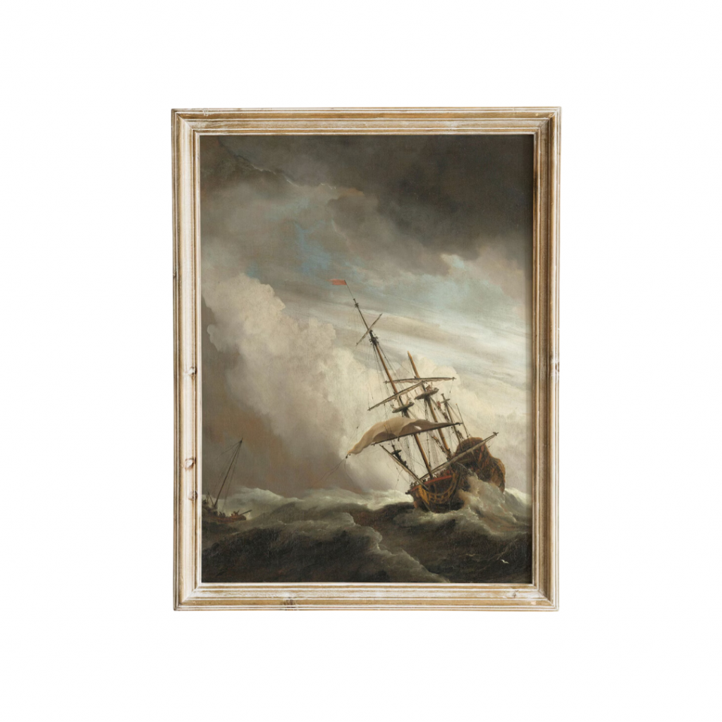 Vintage Ship Print