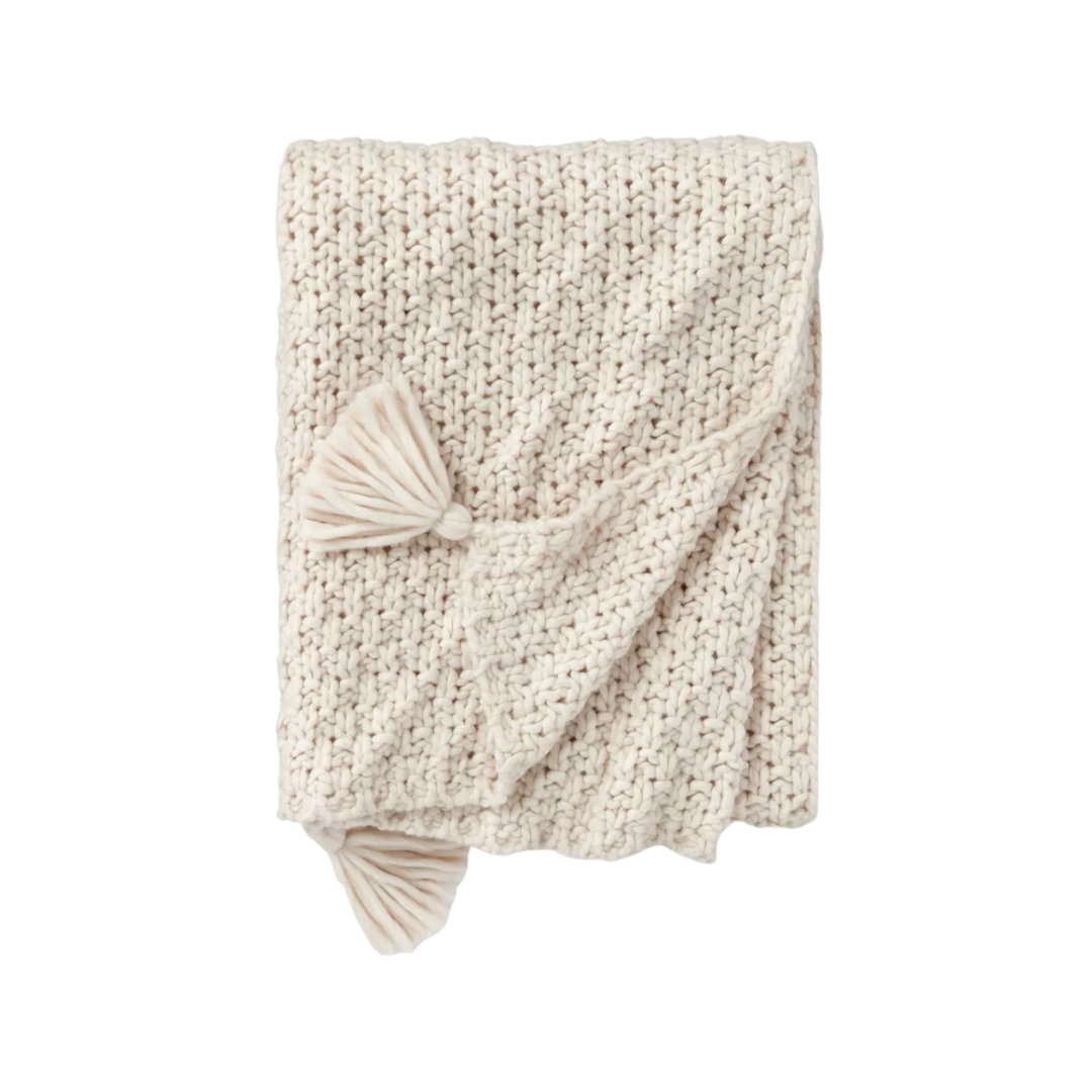 Cozy Chunky Knit Blanket