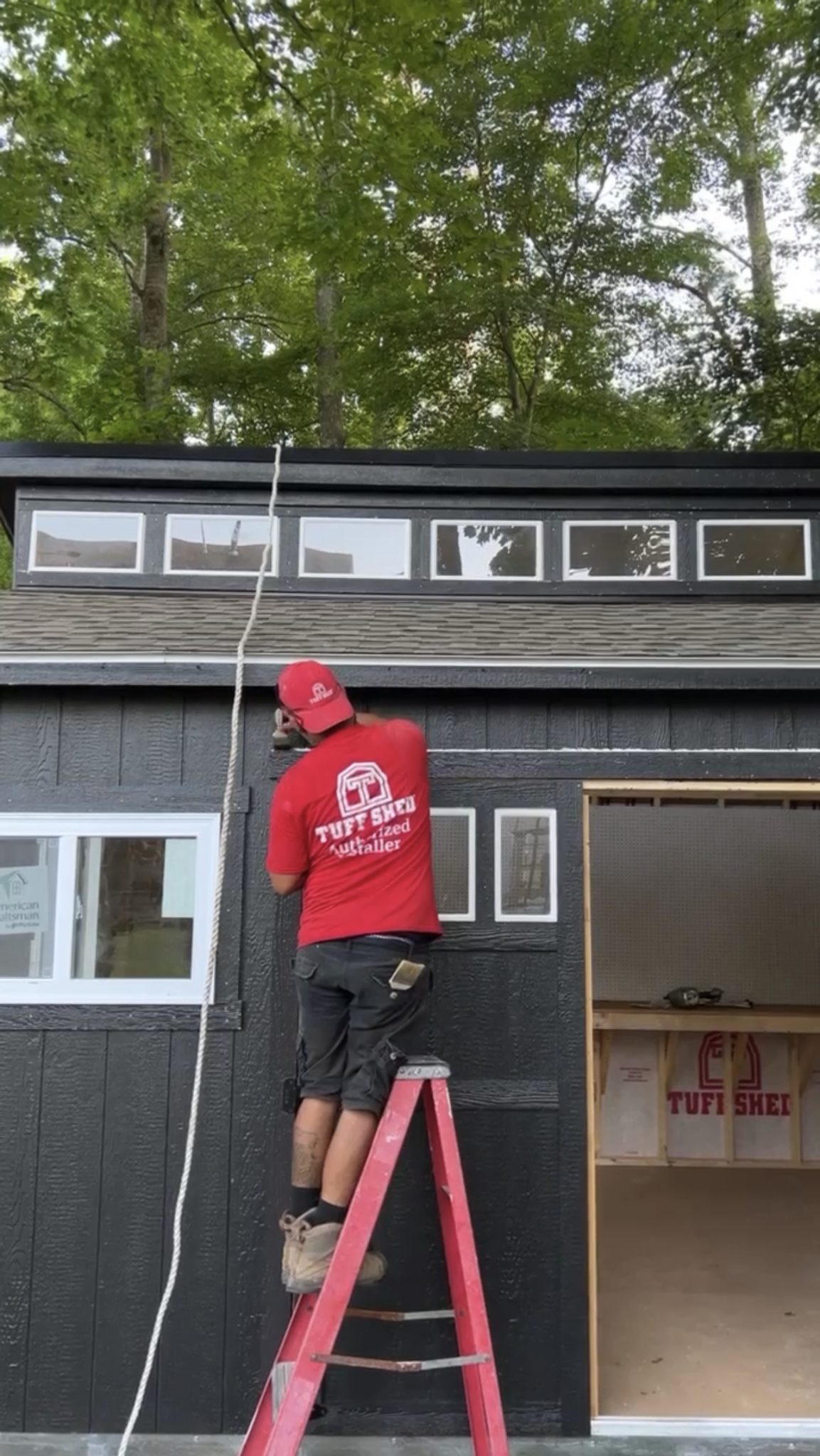 My Backyard Tuff Shed - Cass Makes Home