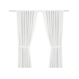 Ikea Ritva Curtains - White