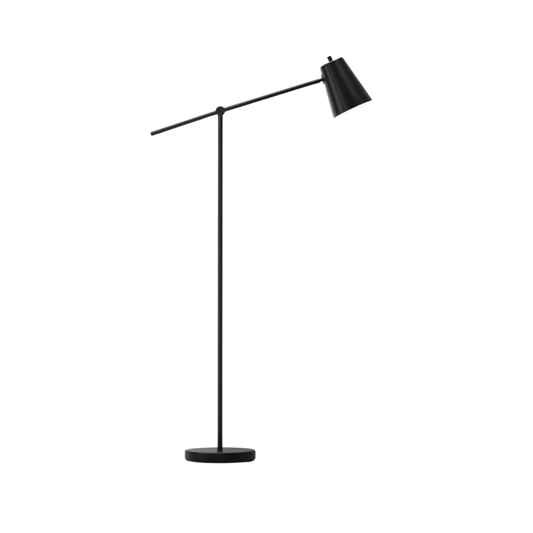 Cantilever Floor Lamp Black