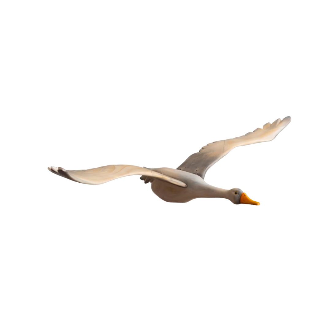Wooden Flying Goose Mobile