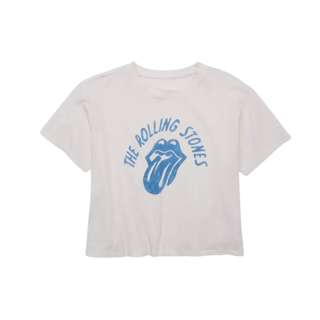 AE Rolling Stones Cropped Tee