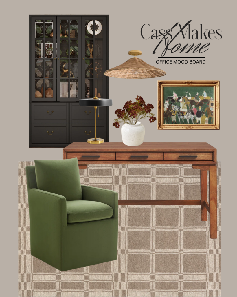 Monday Mood Board: Comfy Office - Cass Makes Home